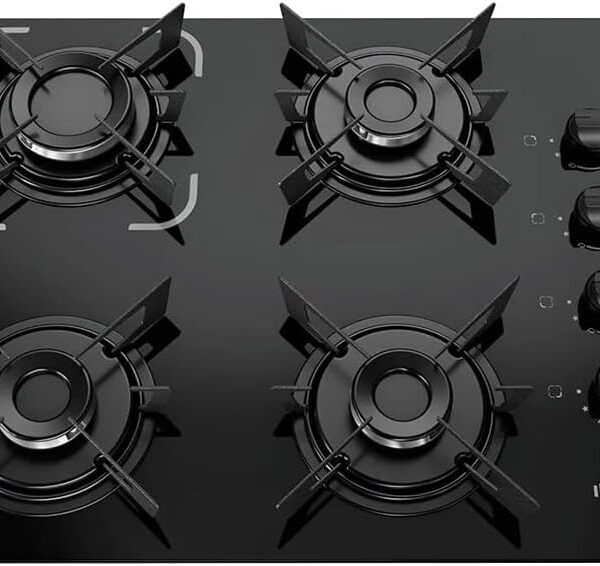 Cooktop Itatiaia Electra Plus 4 Bocas Preto Bivolt