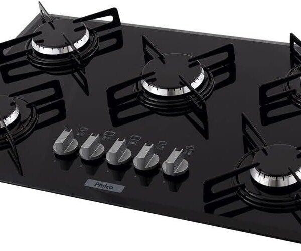Cooktop a Gás Philco 5 Queimadores Cook Chef Bivolt