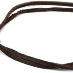 Cordão Colar Masculino em Couro Legítimo com Anel de Aço Ajustável: estilo elegante, confortável e antialérgico.