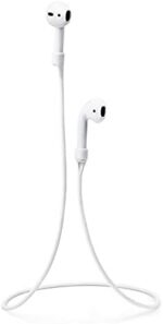 Cordão Strap Anti Queda para AirPods e AirPods Pro: silicone macio, conforto e segurança para seus fones não caírem durante treinos e movimentos.