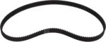 Correia de borracha 15mm para scooter elétrica, alta durabilidade e ajuste perfeito para reposição eficiente em máquinas pequenas
