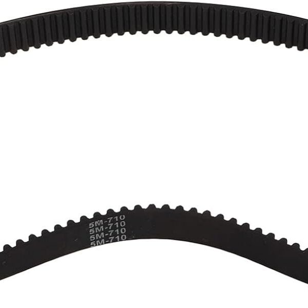 Correia de borracha 15mm para scooter elétrica, alta durabilidade e ajuste perfeito para reposição eficiente em máquinas pequenas