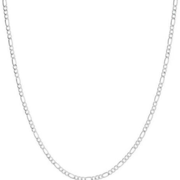Corrente masculina fina em aço inox 60cm, resistente e elegante para uso diário.
