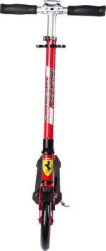 DAKOTT Ferrari Kids: patinete dobrável com rodas 200 mm, absorção de choque e liberação rápida, ideal para adultos e adolescentes - Imagem 2