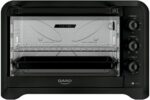 Dako Pratiko Forno Elétrico de Bancada, Preto, 70 Litros, com Grill, Espeto Giratório, Timer 120 Minutos, 220V
