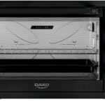 Dako Pratiko Forno Elétrico de Bancada, Preto, 70 Litros, com Grill, Espeto Giratório, Timer 120 Minutos, 220V