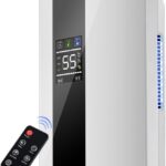 Desumidificador Elétrico Antimofo Bivolt com Controle Remoto: reduz a umidade, combate mofo e protege casa, quarto e closet.