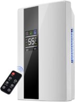Desumidificador Elétrico Antimofo Bivolt com Controle Remoto: reduz a umidade, combate mofo e protege casa, quarto e closet.