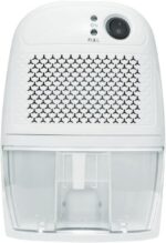Desumidificador de Ar Portátil 800ml Antimofo Bivolt Silencioso Branco