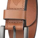 Dickies Cinto de couro masculino resistente e elegante, ideal para uso casual e durabilidade no dia a dia