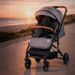 Domni Carrinho de Bebê One Cinza EHM323: leve, dobrável e compacto para passeios confortáveis no dia a dia. - Imagem 2