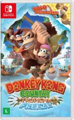Donkey Kong Country Tropical Freeze para Nintendo Switch: ação clássica, modos variados e aventura imperdível para comprar hoje.