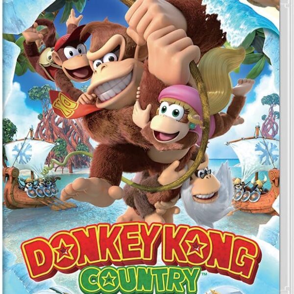 Donkey Kong Country Tropical Freeze para Nintendo Switch: ação clássica, modos variados e aventura imperdível para comprar hoje.