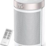 Dreo Aquecedores de ambiente para uso interno, aquecedor portátil com termostato, temporizador 1-12H, modo ecológico e modo de ventilador, aquecimento de segurança rápida de cerâmica PTC de 1500W para