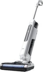 ECOWELL Aspirador de pó seco e úmido, lavagem a vácuo sem fio, tudo em um, autolimpante, limpeza de borda dupla face, 3,7 kg, aspirador de chão leve de 3,7 kg para pisos duros