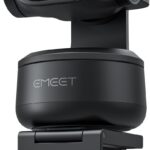 EMEET PIXY Dual-Camera AI-Powered PTZ Camera 4K, AI Tracking, PDAF&AI Autofocus 0.2s, 1/2.55'' Sensor, 3 Mics, Presets, Gesture Control, 4K Webcam for Streaming and OBS/Twitch/Switch 2 Compatible