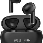 Earphone TWS Buds Touch Preto Bluetooth 5.3 Pulse: som sem fio, conexão estável e até 12h de bateria.