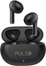 Earphone TWS Buds Touch Preto Bluetooth 5.3 Pulse: som sem fio, conexão estável e até 12h de bateria.