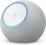 Echo Dot Max com som envolvente e hub inteligente integrado, ideal para sua sala de estar, branco, com Alexa+ - Imagem 2