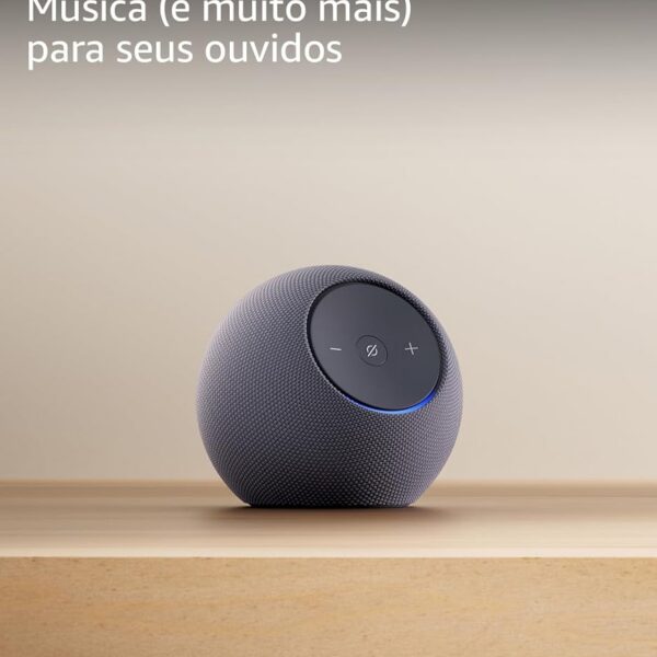 Echo Dot Max: som envolvente, hub inteligente e Alexa para sua sala em grafite