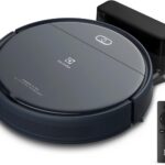 Electrolux Aspirador de po robo 2h20min controle remoto base carregamento bateria longa duração automatico varre aspira passa pano úmido ERB40 bivolt grafite sensor antiqueda