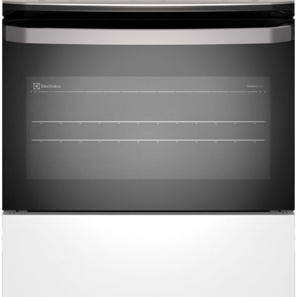 Electrolux Fogão 5 bocas Electrolux Branco Efficient Mesa Inox, PerfectCook e VaporBake® (FE5IW) Bivolt
