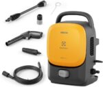 Electrolux Lavadora de Alta Pressão 1650PSI 1400W de Potência com Engate Rápido EasyWash Lava Jato Lava Car QWS1650 127v Amarela