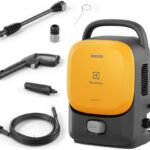 Electrolux Lavadora de Alta Pressão 1650PSI 1400W de Potência com Engate Rápido EasyWash Lava Jato Lava Car QWS1650 127v Amarela