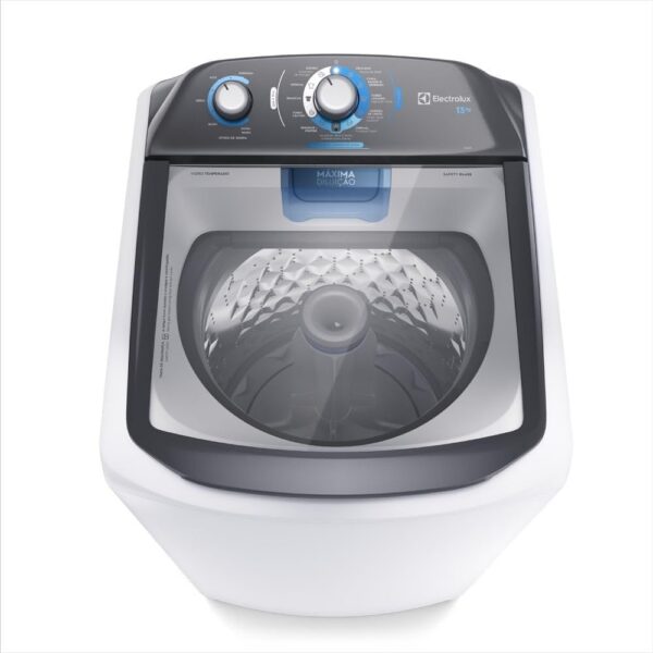Electrolux Máquina de Lavar Electrolux 13kg Branca Efficient Duplo Dispenser, Cesto Inox e Máxima Diluição (LDA13) 127V