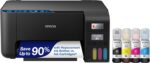 Epson EcoTank ET-2400 Impressora Supertank colorida sem cartucho sem cartucho com digitalização e cópia – Impressão doméstica fácil e diária