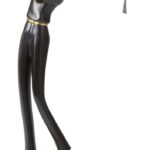 Estátua de Golfe HAUCOZE 24 cm em poliresina premium: decoração elegante, feita à mão, segura para crianças e ideal para presentear.