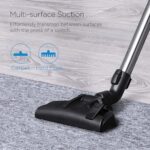 Eureka Whirlwind sem bolsa: leve, potente e ideal para carpetes e pisos duros com filtro lavável. - Imagem 2