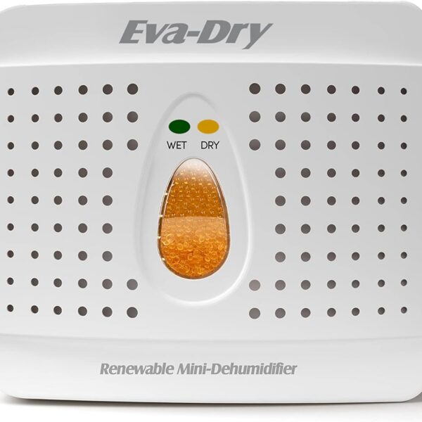 Eva-dry Mini desumidificador E-333, embalagem com 1, areia branca