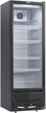 Expositora de Bebidas VV 300 Preto 127V com controle digital de temperatura para melhor conservação e venda. - Imagem 2