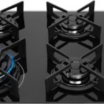 FISCHER COOKTOP À GÁS 4 BOCAS TRIPLA CHAMA FTI LINE TREMPE IRON MESA VIDRO PRETO BIVOLT 36330-102673