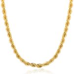FLORA Corrente em aço inoxidável: resistente, hipoalergênica e ideal para uso diário com conforto e durabilidade