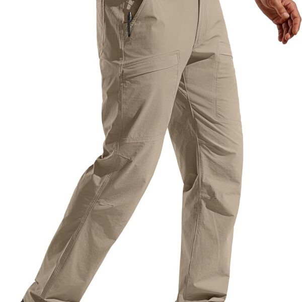 FREE SOLDIER calça cargo masculina: leve, impermeável e de secagem rápida para caminhada e aventura ao ar livre