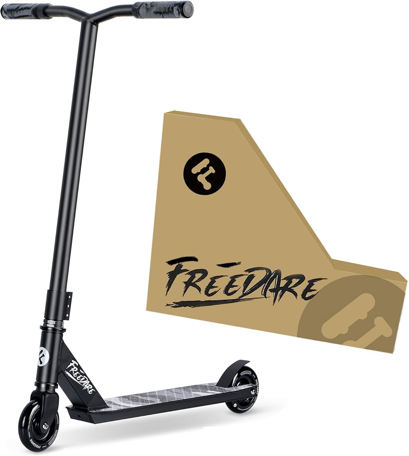 FREEDARE Pro Stunt Scooters: leve, resistente e ideal para iniciantes FREEDARE Pro Stunt Scooters: leve, resistente e ideal para iniciantes em truques, crianças, adolescentes e adultos.