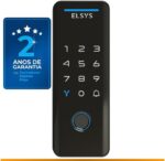 Fechadura Digital Elsys DS4100V com Wi‑Fi, Alexa, senha ou tag, travamento automático e máxima segurança para sua porta