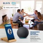 Fechadura Digital Elsys DS4100V com Wi‑Fi, Alexa, senha ou tag, travamento automático e máxima segurança para sua porta - Imagem 2