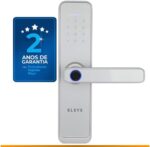 Fechadura Digital Elsys ESF-DE4000B com Wi-Fi, biometria, senha e app: mais segurança e praticidade para sua casa.