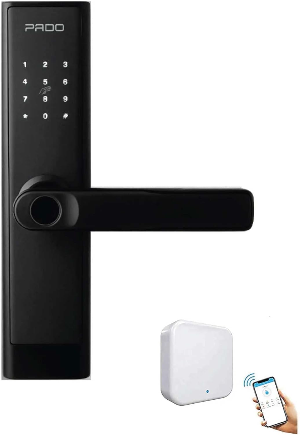 Fechadura Digital Pado FDE-250 EP: segurança prática e acesso moderno Fechadura Digital Pado FDE-250 EP: segurança prática e acesso moderno para sua porta de embutir