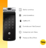 Fechadura Digital Yale YDF 40A DB com Wi-Fi: senha, biometria e APP para mais segurança e praticidade. - Imagem 2
