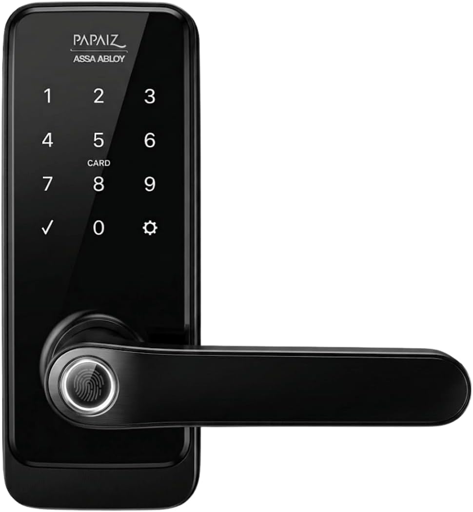Fechadura Eletrônica SL205 com biometria, app e tag: segurança prática, Fechadura Eletrônica SL205 com biometria, app e tag: segurança prática, Wi-Fi e até 100 usuários.
