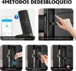 Fechadura Eletrônica com Wi-Fi e Biometria: segurança, praticidade e controle remoto para portas de 35 a 65mm. - Imagem 2