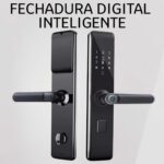 Fechadura Inteligente Biométrica Digital: segurança avançada com biometria, senha, NFC e instalação completa - Imagem 2