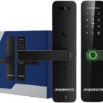 Fechadura Inteligente Shine WiFi: biometria, senha, TAG e app para mais segurança e praticidade.