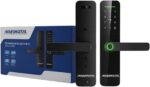 Fechadura Inteligente Shine WiFi: biometria, senha, TAG e app para mais segurança e praticidade.
