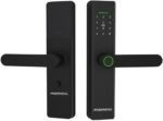 Fechadura Inteligente Wifi Slim Novadigital: biometria, senha, tag, APP e chave para sua segurança.