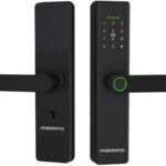 Fechadura Inteligente Wifi Slim Novadigital: biometria, senha, tag, APP e chave para sua segurança.
